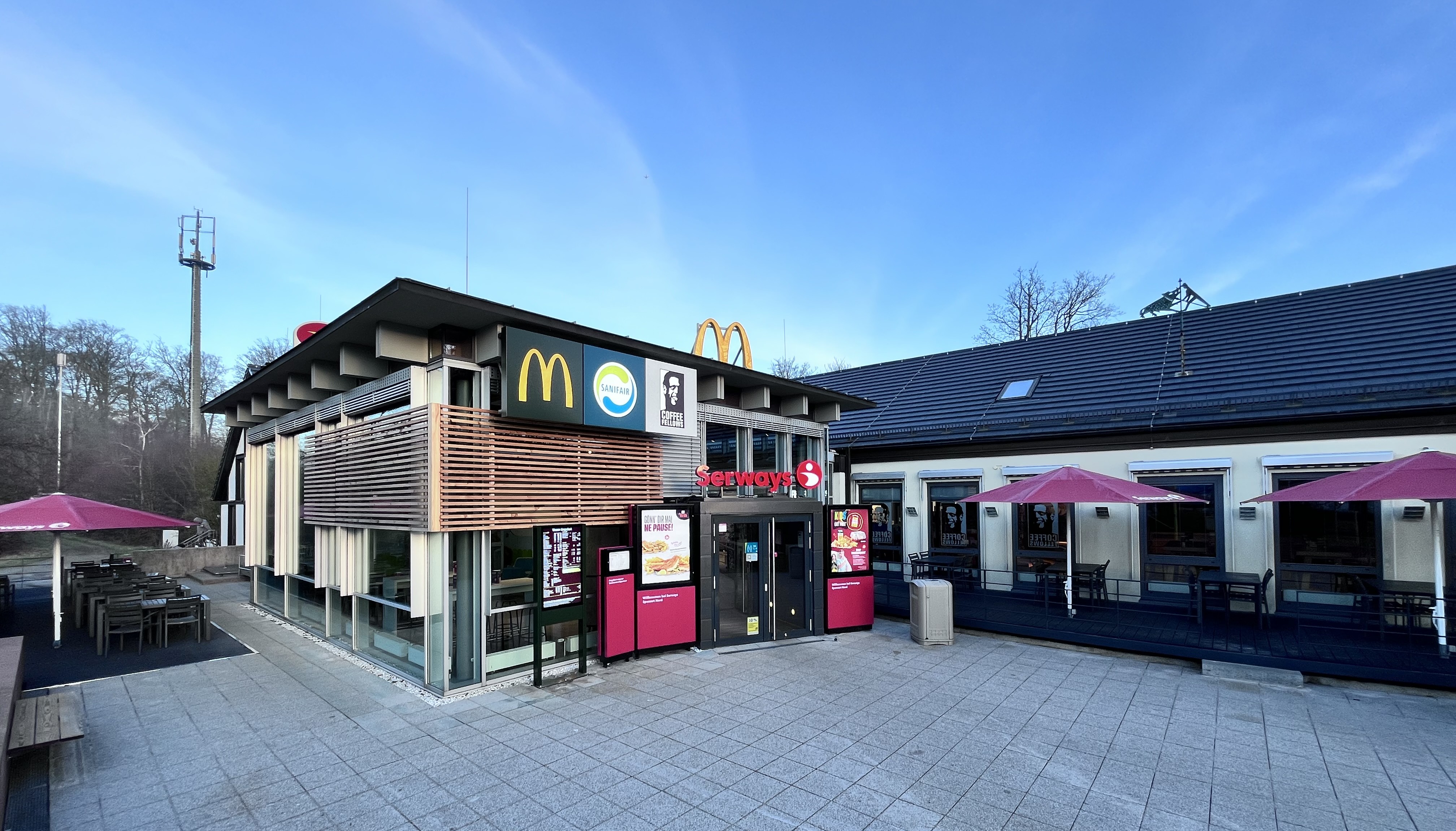 1_Raststätte Spessart Nord_Aussenansicht